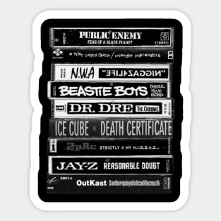 Hip Hop Classic Tapes "Hip Hop Rewind" Sticker